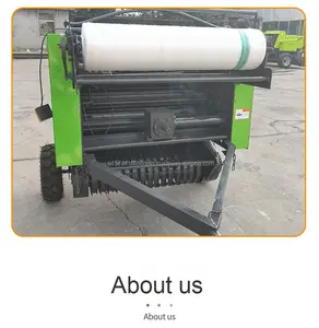 Empacadora de hierba redonda Mini empacadora de heno y hierba Máquina empacadora - Product Image 6