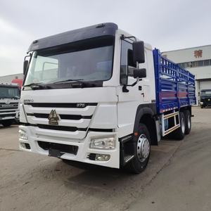 Nieuwe Sinotruk Howo 6*4 6*6 aandrijving 10 wielen 371pk 400pk 430pk zware 30-40 ton hekwerkvrachtwagen veetransportwagen vrachtwagen te koop - Product Image 5