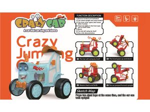 Camion télécommandé électrique Crazy Jumping avec lumières, musique et fonctions de danse, de balancement et de cascade - Chargeur inclus - Product Image 5
