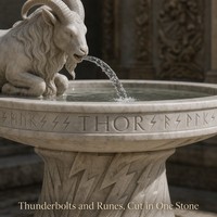 Fontaine d'eau de jardin en marbre avec statue d'Artemis, becs de cerf sculptés et bassin en forme de croissant pour l'entrée d'hôtel et la décoration de parc