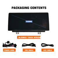 Pemutar Radio Mobil Linux Multimedia Layar GPS untuk BMW Seri 3/4 F30 F31 F33 2013-2017 NBT Plug&Play Wireless Carplay Android Auto