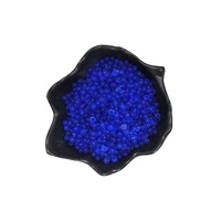 Gel de silice bleu à 98% de pureté, taille de particules personnalisée, haute densité de remplissage