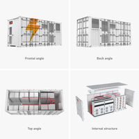 Sunark Système de stockage d'énergie tout-en-un 500Kw 1000Kwh Armoire de rangement extérieure Ess avec climatisation