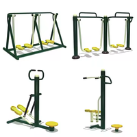 MUTONG - Equipo de Gimnasio Multifuncional de Acero de Alta Calidad para Exteriores, Certificado por la CE, Galvanizado y Duradero, para Parques Públicos - Popular y Económico