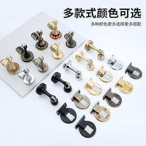 JAYHOO Brass Zinc Alloy Door Stopper Floor Mount Durable Traditional Design For Bathroom Wall And Floor Installation - Product Image 5