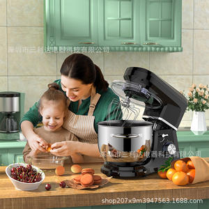 Batteur sur socle Sanlida 1500W, design à tête inclinable, mélangeur alimentaire électrique multifonctionnel avec fouet et crochet pétrisseur pour la pâtisserie à domicile - Product Image 2