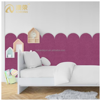 Feutre pour animaux de compagnie raffiné 9Mm école moderne élégant personnalisable belle et confortable panneaux acoustiques d'isolation phonique auto-adhésifs