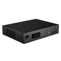 Amplificateur PA XIDLY 350W 70/100V avec mini-mixeur de sonorisation et lecteur USB/MUZO – Garantie 3 ans