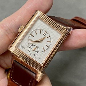 Wholesale High-end Luxury Double-sided Reversible <b>Watches</b> with Customized Logo <b>Rectangular</b> Case Leather Strap Men's <b>Watches</b> - Product Image 6