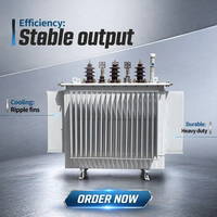Transformador Sumergido en Aceite de Bajo Ruido y Funcionamiento Estable, 10kV a 380V, Trifásico, para Distribución de Energía en Edificios Comerciales