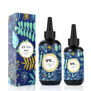 UV Resin Hard <b>Crystal</b> Clear High Gloss for DIY Jewelry Making Keychain <b>Coating</b> Fast Cure UV Glue for Crafts Art Decoration - Product Image 5