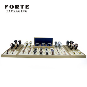 Sang Trọng Biểu Tượng Tùy Chỉnh Đồng Hồ Đứng Trang Sức Hiển Thị Set Kim Loại Sợi Nhỏ Đồng Hồ Chủ Truy Cập Showcase Đồng Hồ Hiển Thị Đứng - Product Image 3