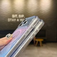 Coque Magnétique Transparente Antichoc à Motif Coquillage Marin pour iPhone 17E 17 Air 16 15 13 Pro Max Plus 16e