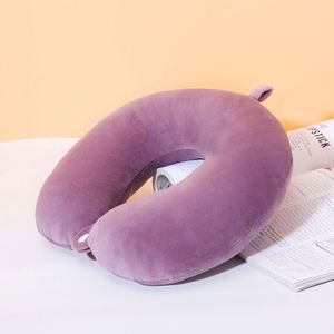 Oreiller ergonomique en mousse à mémoire de forme en U pour voyage, avion, hôtel, avec soutien cervical – Modèle 2026 personnalisable - Product Image 3