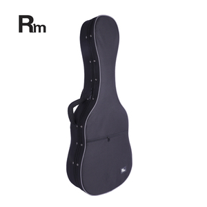 Rm Fc51 Acoustic Bass Guitar Cứng Trường Hợp Nhung Lót Dây Kéo Đóng Cửa Mềm Xử Lý 600D + Bọt Bên Ngoài Polyfoam Padding Uống Túi - Product Image 1