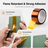 Nastro isolante in poliimmide Kapton personalizzato per alte temperature, monofacciale in PET, per protezione PCB