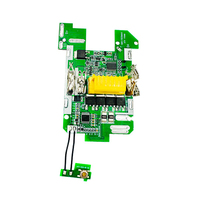 Scheda di Protezione Batteria Li-ion 5S 18V 21V 20A con Circuito di Bilanciamento e LED, per Pacchi Batteria al Litio