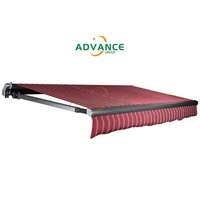 Auvent à bras repliable en aluminium Auvents rétractables motorisés Auvent à cassette complète 4x3m 5x3m 4x2m 3x2m