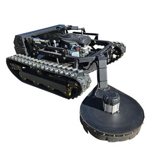 Usine Vente Directe Qualikey 810-90A Côté Mobile Jardin <span class=keywords><strong>Tondeuse</strong></span> Montée Haute Efficacité Sur Chenilles Télécommande <span class=keywords><strong>Tondeuse</strong></span> À Gazon - Product Image 2