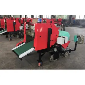 Chất Lượng Tốt Nhất Tiêu Thụ Thấp Ngô Ủ Round Baler Hay Wrapper Cho Bán