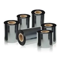 Ruban Cireux-Resineux 110x300m 110x450m Prix Usine pour Imprimante Thermique et Imprimante Code-Barres