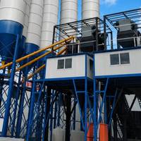 Centrale à béton HZS180 180m³/h avec mélangeur JS3000, haute productivité, centrale de malaxage fixe, prix usine