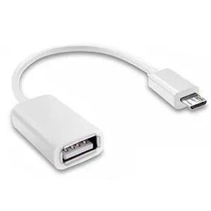 Toptan USB 2.0 dişi mikro USB erkek adaptör kablosu OTG fonksiyonu ile Samsung Xiaomi Huawei için OTG mikro adaptör