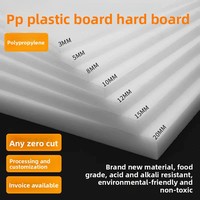 Feuille de plastique PP blanche imperméable, feuille de plastique rigide en PVC, feuille de caoutchouc PE de qualité alimentaire pour comptoir à viande, panneau de séparation en nylon robuste