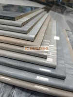 Carrelage en porcelaine à rainures dorées pour escaliers, 470x1200x1500mm, tailles assorties, finition brillante, pour la décoration intérieure des escaliers