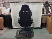 Chaise de jeu avec logo personnalisé, repose-pieds pivotant, meilleure chaise de jeu pour PC