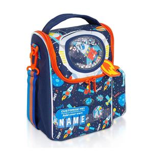 Boîte à lunch isotherme pour garçons Sac à lunch isotherme réutilisable Grand <span class=keywords><strong>fourre</strong></span>-tout pour l'école avec sangle réglable et porte-bouteille CANETTES - Product Image 1