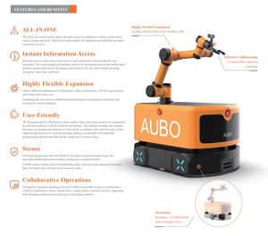 AUBO-AMR300-I5H Robot composite hautement extensible avec vision 2D/3D et effets de fin de ligne, pour les usines automobiles. - Product Image 6