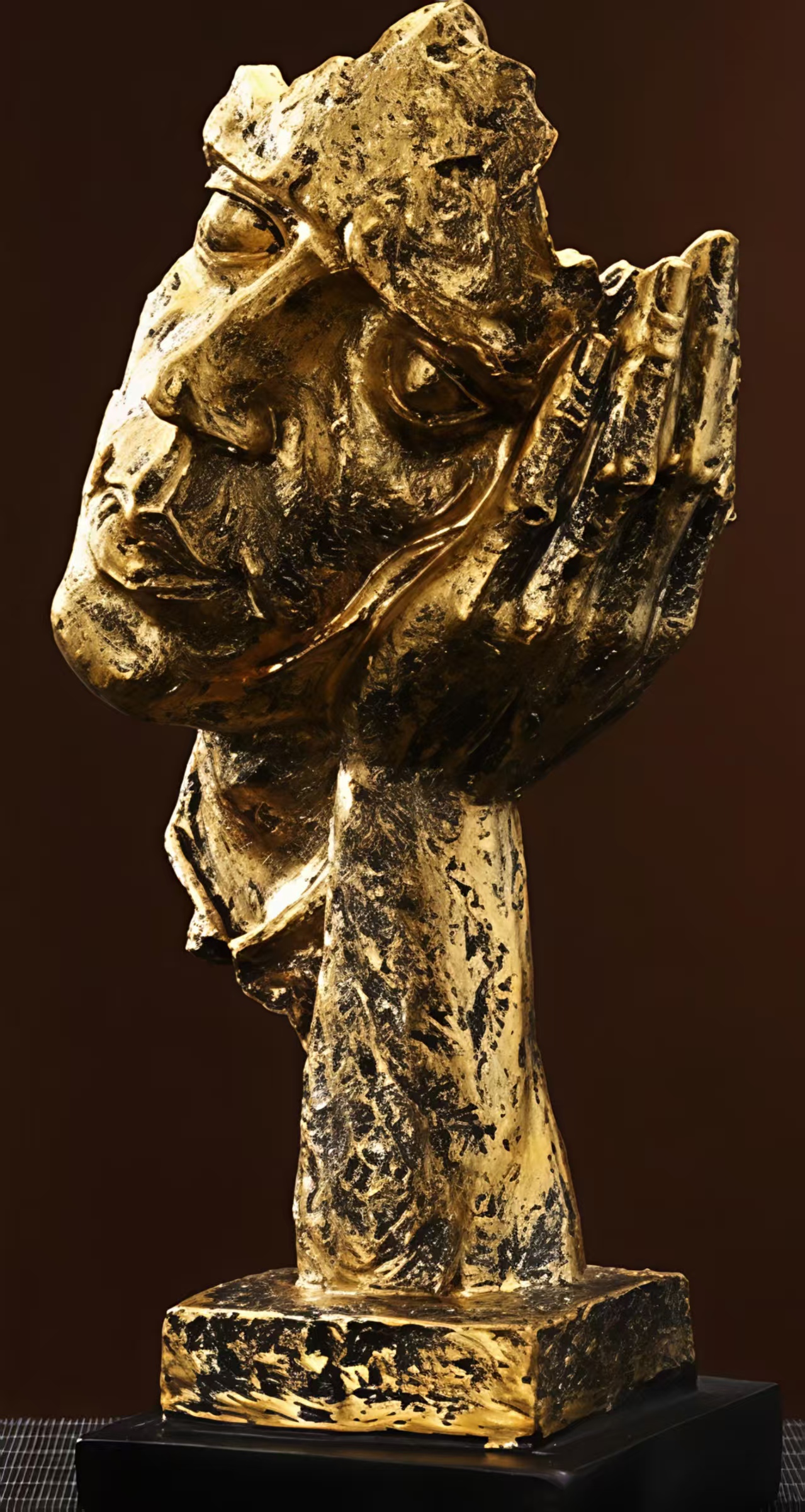Finition bronze antique vieilli