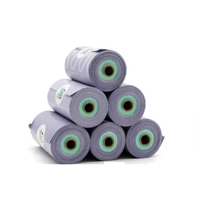 Güçlü Özel Logolu Biyobozunur Köpek Dışkısı Poşetleri, Evde Kullanım İçin İki Renkli Kompostlanabilir Atık Toplayıcı - Product Image 2