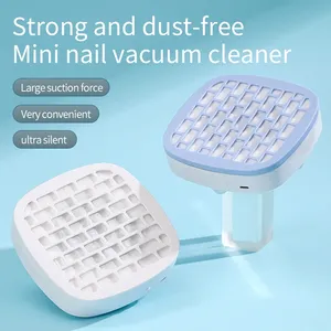 Mini aspirateur à poussière pour ongles, ventilateur extracteur pour machine de manucure, puissant nettoyeur à vide pour ongles avec filtre en papier amovible, équipement pour ongles - Product Image 2