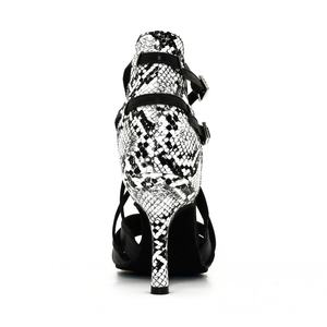 EKV231226, zapatos de baile latino personalizados para mujer, recién llegados, charol a la moda, <span class=keywords><strong>Beige</strong></span>, negro, rojo, para Chacha, Jazz, Salsa Dancing - Product Image 2