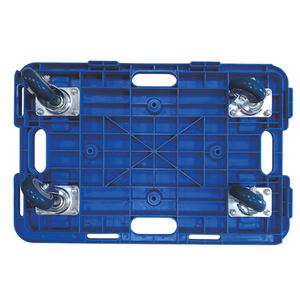 गर्म बिक्री <span class=keywords><strong>100kg</strong></span> प्लास्टिक फ्लैट ट्राली प्लेट हाथ ट्रक चार पहियों के साथ - Product Image 6