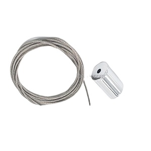 Ajusteur de plafonnier en métal suspendu, kit avec <span class=keywords><strong>fil</strong></span> de <span class=keywords><strong>suspension</strong></span>, lampe de plafond - Product Image 1
