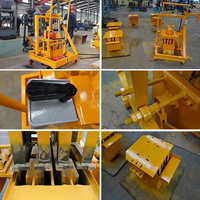 Machine Manuelle QT 40-3C de Briques de Terre Comprimée pour le Marché Africain, Année 2019, à Vendre pour Gagner de l'Argent à Domicile