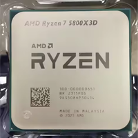Nouveau processeur de bureau pour jeux AMD pour 7 5800X3D 3,4 GHz, socket AM4