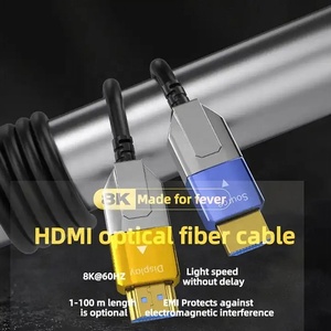 Câble <span class=keywords><strong>HDMI</strong></span> haute vitesse 8K 2.1V actif à <span class=keywords><strong>fibre</strong></span> <span class=keywords><strong>optique</strong></span> pour PS4/PS5 HDTV - Product Image 2
