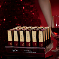 LADAI Nouvelle tendance OEM/ODM Vente en gros 24 couleurs Ensemble de vernis gel pailleté rouge pour salons de manucure professionnels