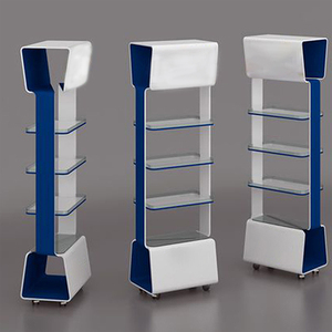 Customized Professional Stackable Ecofriendly Materials Sustaability Retail Effective Display <strong>Racks</strong> - Product Image 2
