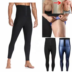 Pantaloni da Sauna con sudore a compressione da uomo