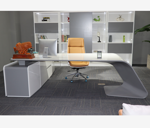 Escritorio de oficina ejecutivo moderno escritorio muebles de oficina - Product Image 4