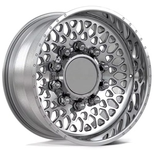 Rines Forjados LZT-2763 Pulidos 7N28 COVERT CCBR de 20, 22, 24 y 26 Pulgadas 8x170 para F350, F550, Silverado 2500HD, F250, Sierra 2500HD, F450 - Product Image 6