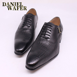 Marrone scuro Oxford Scarpe di Cuoio Genuino Resistente Signori Fatti A Mano Pattini di Vestito Ufficiale - Product Image 5