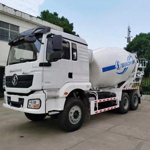 Truk <span class=keywords><strong>Mixer</strong></span> Beton Shacman 8cbm - 10cbm Kustomisasi Setir Kiri Kanan dengan Teknik Truk Berkualitas Tinggi Pengiriman Truk <span class=keywords><strong>Mixer</strong></span> Beton - Product Image 1