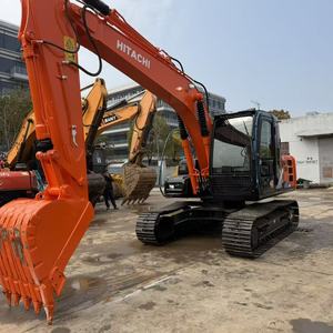 Excavadora de cadenas HITACHI ZX120 con cazo de excavación, equipo de construcción usado - Product Image 3