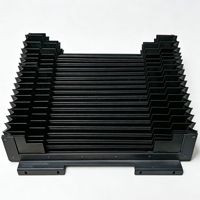Housse souffletée sur mesure pour machine-outil, protection flexible anti-poussière pour guidage de machine de fraisage CNC